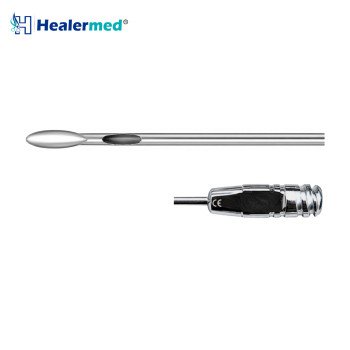 Tapered Tip Injector Cannula – Stainless Steel Luer Lock