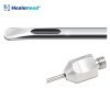 Tapered Tip Single Central Hole liposuction cannula with BeautiFill Laser Compatible hub, German stainless steel