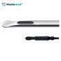 Tapered Single Hole Cannula – Black Power Handle
