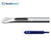 Tapered Tip Single Central Hole liposuction cannula with Grooved Power Handle hub, German stainless steel