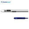 Tapered Tip Two Spiral Holes liposuction cannula with Grooved Power Handle hub, German stainless steel