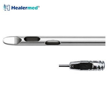 Tapered Two Spiral Cannula – Stainless Steel Luer Lock