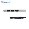 Black Power Handle Three Port In Line Liposuction Cannula, German stainless steel