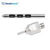 BeautiFill laser compatible Three Port In Line Liposuction Cannula, German stainless steel