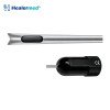 Toledo V-dissector liposuction cannula with blunt V-shaped dissecting tip, German stainless steel
