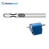 Two parallel ports one central port liposuction cannula with leading parallel pair, German stainless steel