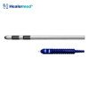 Two square ports in line liposuction cannula with square openings, German stainless steel