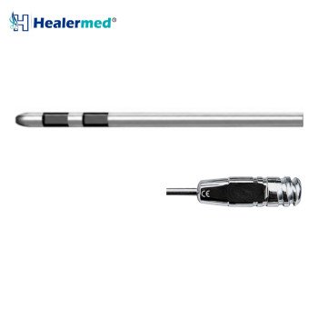 Two Square Ports Cannula – Stainless Steel Luer Lock