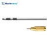 Two square ports in line liposuction cannula with square openings, German stainless steel