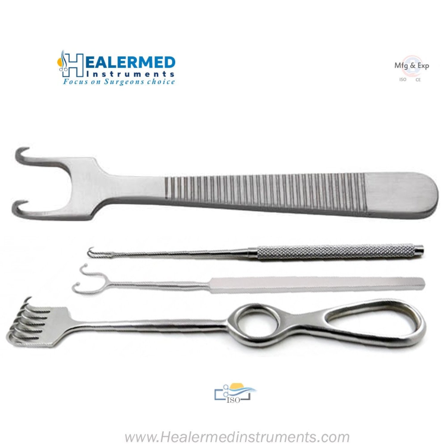 Surgical Skin Hooks and Retractors