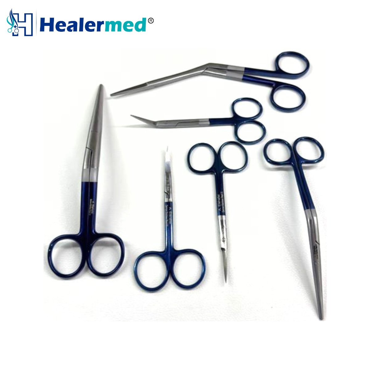 Plastic surgery scissors