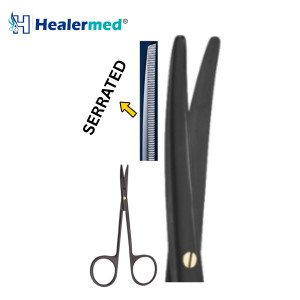 Hard Black Ceramic SuperCut Scissors