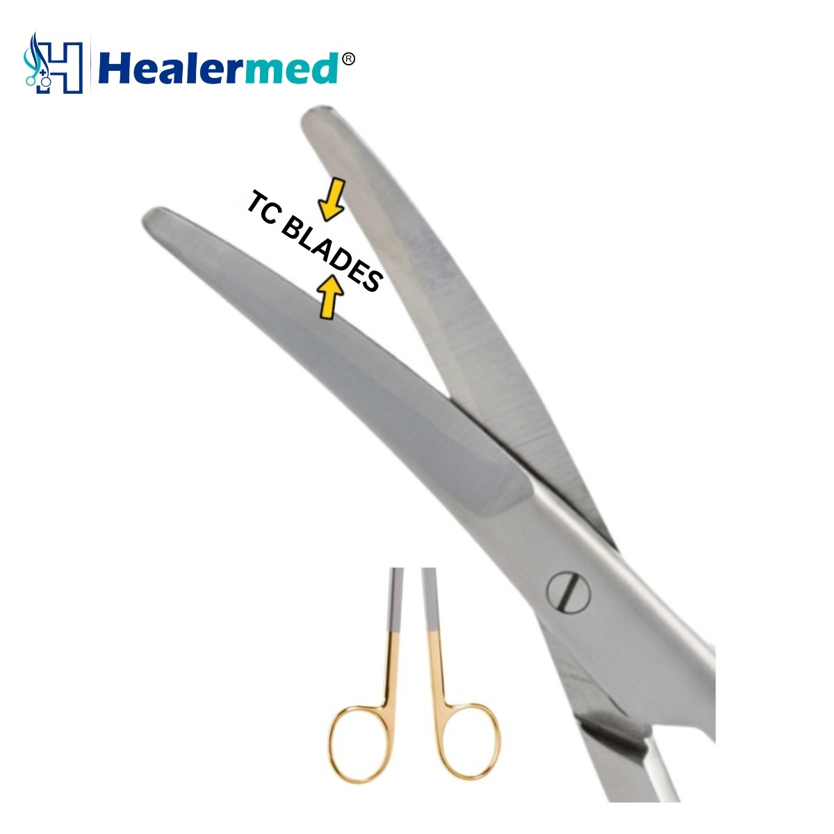 Tungsten Carbide (TC) Plastic Surgery Scissors