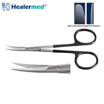Jabaley Supercut Serrated Scissors