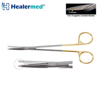 Kaye Facelift Scissors, Tungsten Carbide (TC)