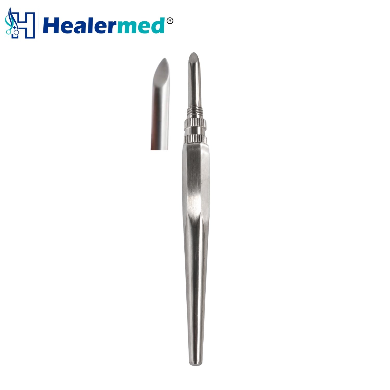 Eckhoff mapping pen 14.5cm, straight fine nib tip, German stainless steel