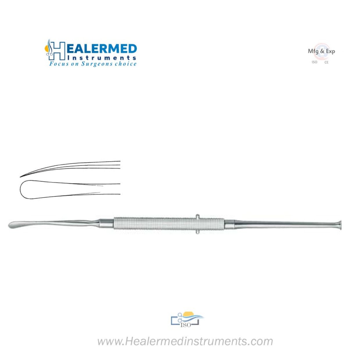 Freer Blunt Septum Elevators - Nasal Elevator