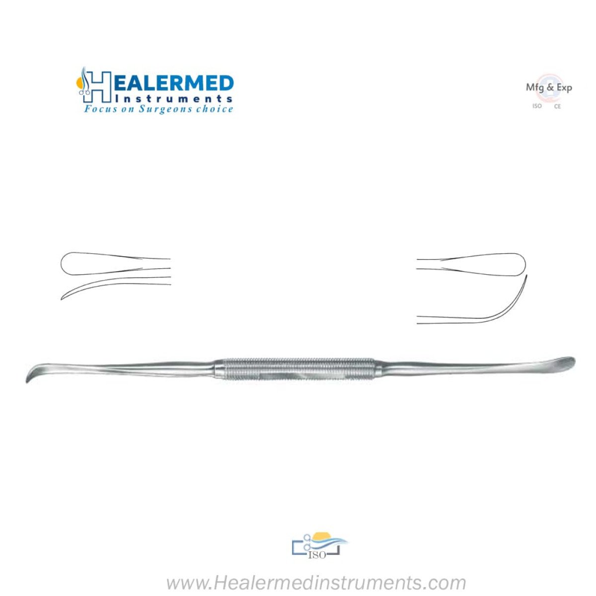 Freer Double End Septum Elevators - Nasal Elevator