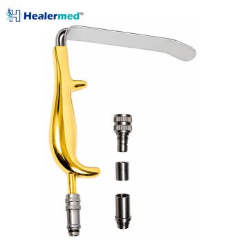 Ferriera Breast Retractor with Fiber Optic Light Guide