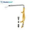 Ferriera Fiber-Optic Retractor With Light Guide and Suction for Plastic Surgery