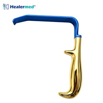 Insulated Tebbetts Toothed Breast Retractor