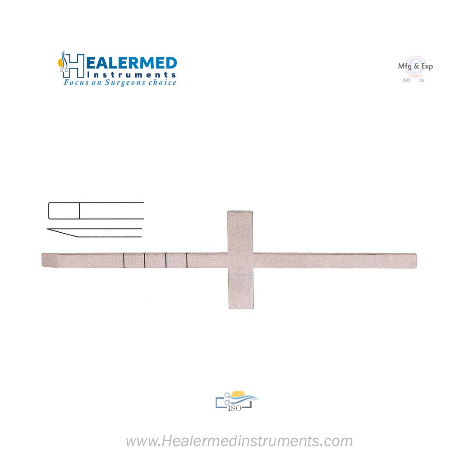  Cincel Cottle Chisel - Cross Bar Graduated