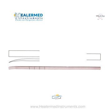 Cottle Bone Osteotome - Slightly Curved