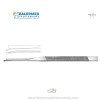 Silver Rhinoplasty Chisel - Left Nasal Chisel