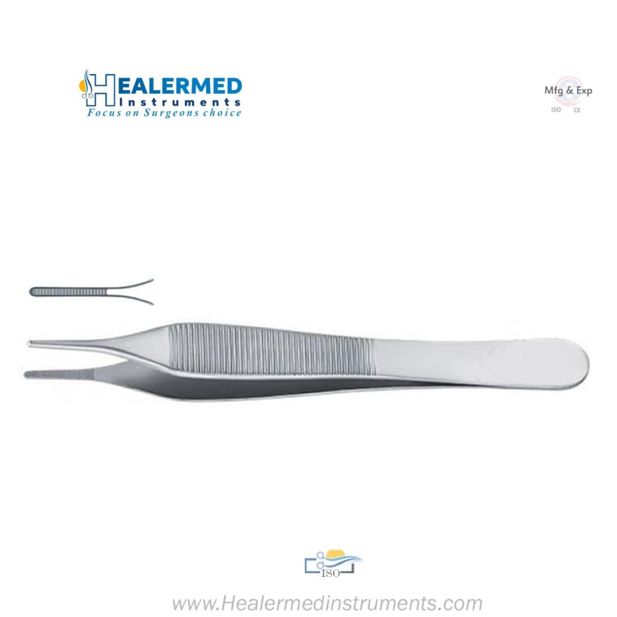 Adson Tissue Forceps - Standard Serrated
