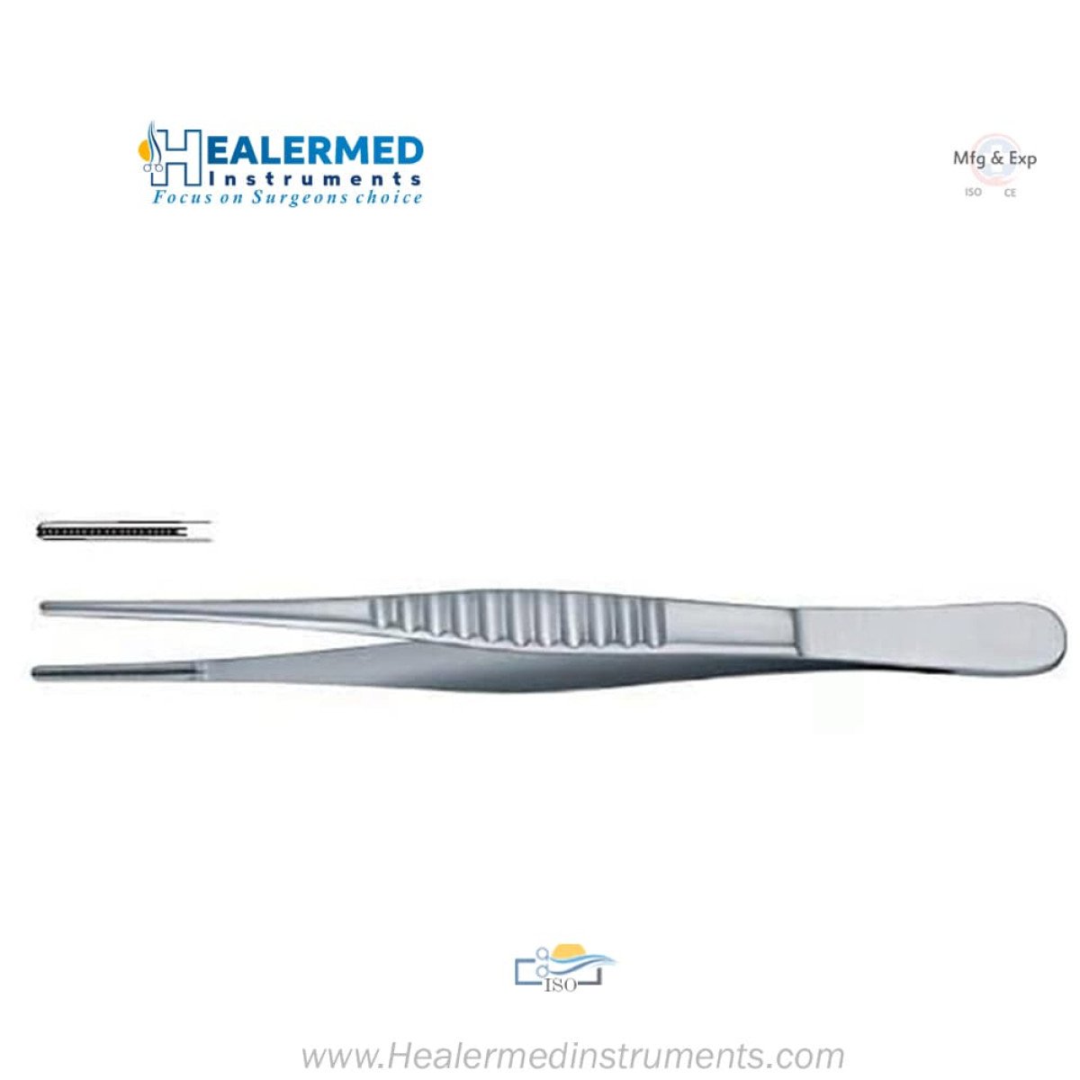 Debakey Tissue Forceps - With Debakey Jaws