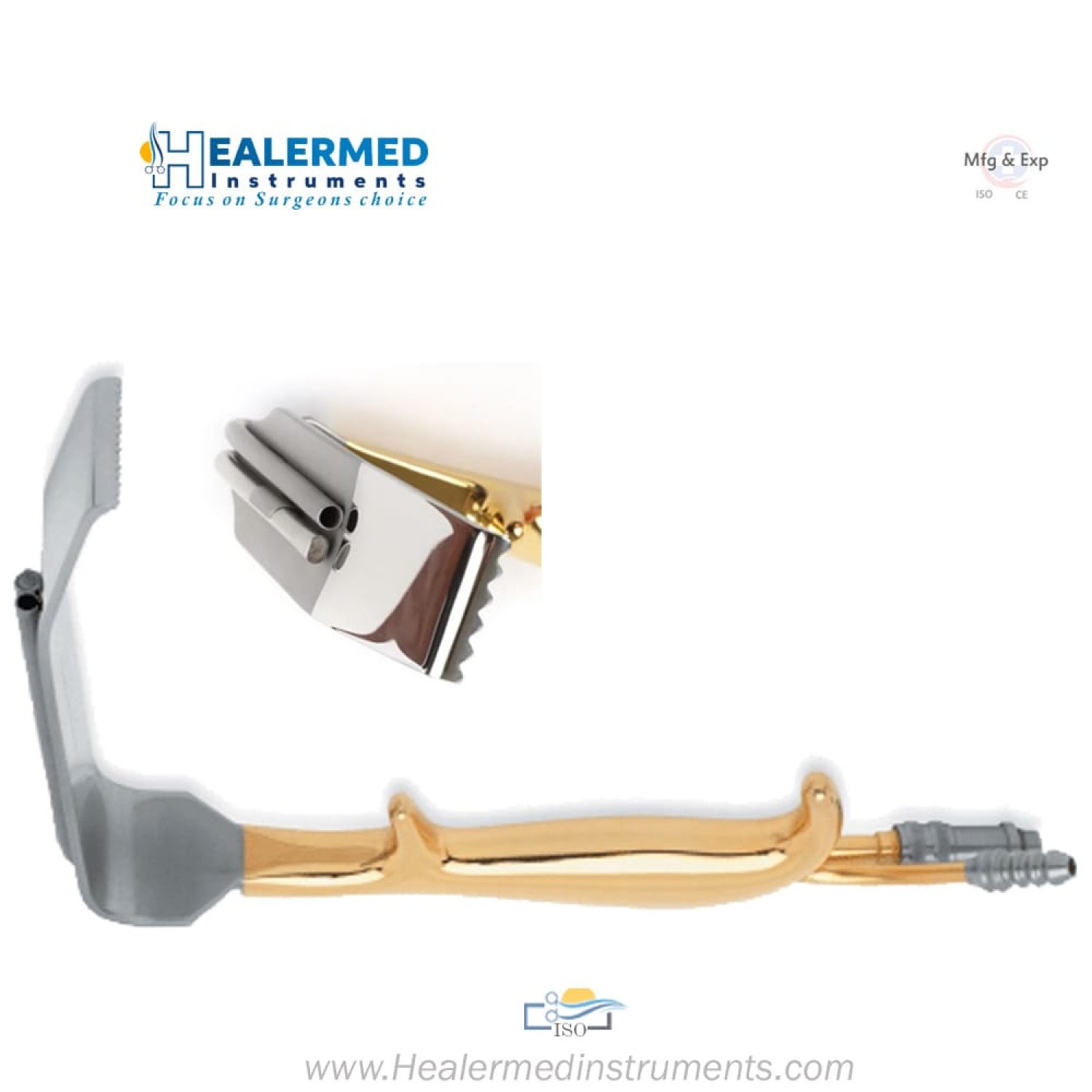 Tebbett Fiber Optic Retractor