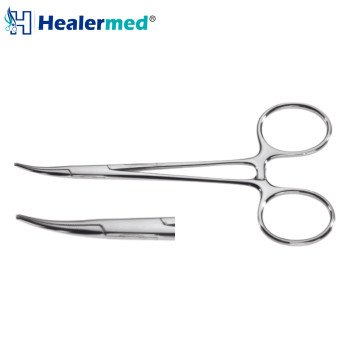 Halsted Micro Mosquito Forceps, Curved