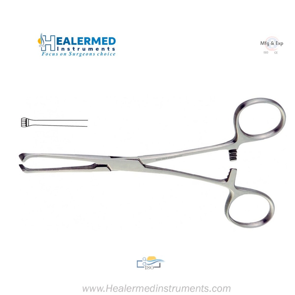 Allis Hemostatic Tissue Forceps
