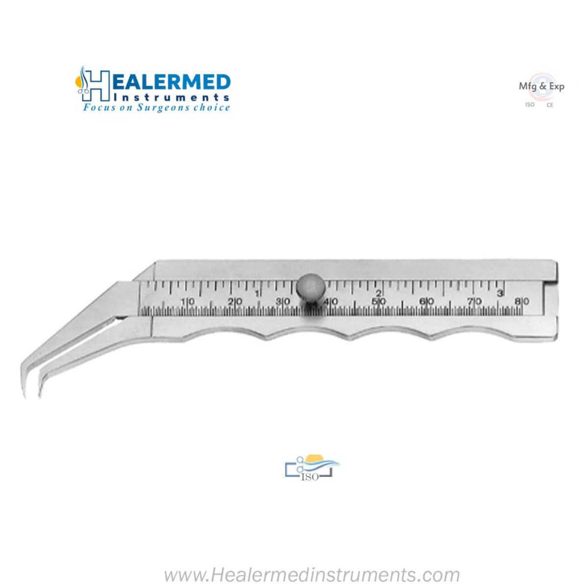 Thorpe Measuring Caliper 11cm, 80mm