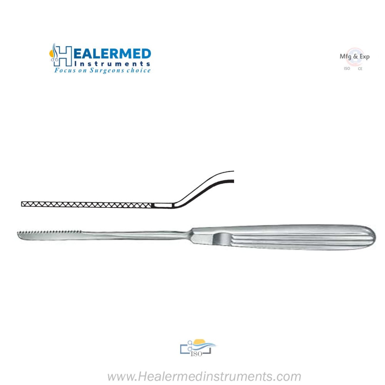 Joseph Rhinology Nasal Saw | Bayonet Left Joseph Rhinology Nasal Saw | Bayonet Left