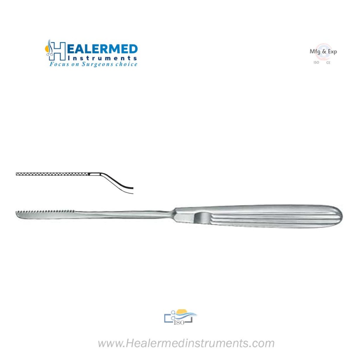 Joseph Rhinology Nasal Saw | Bayonet Right
