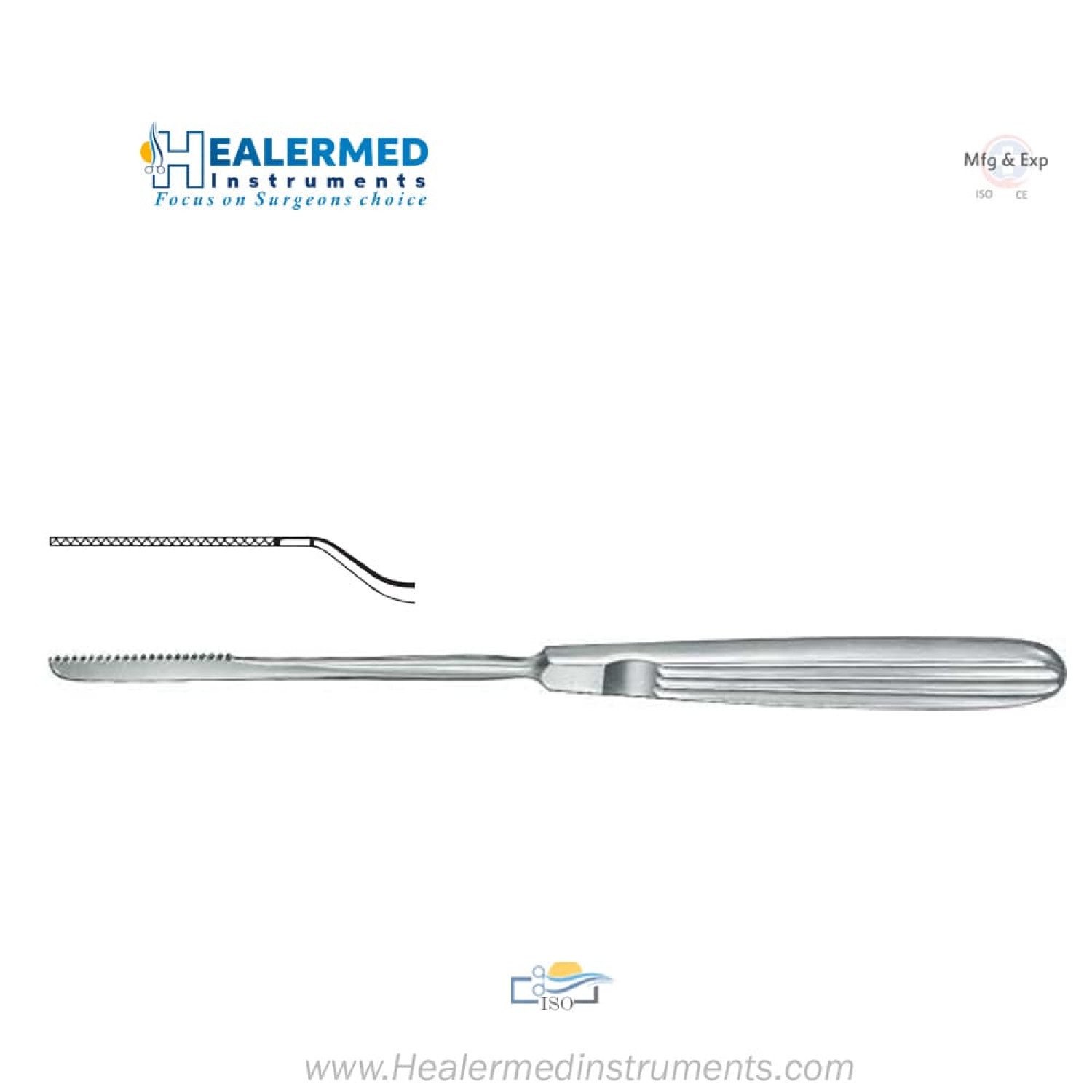 Joseph Rhinology Nasal Saw | Bayonet Right