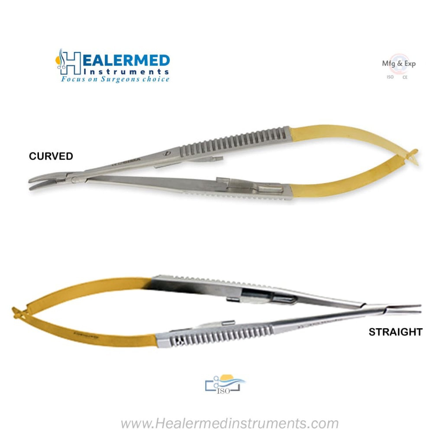 Castroviejo Needle Holder