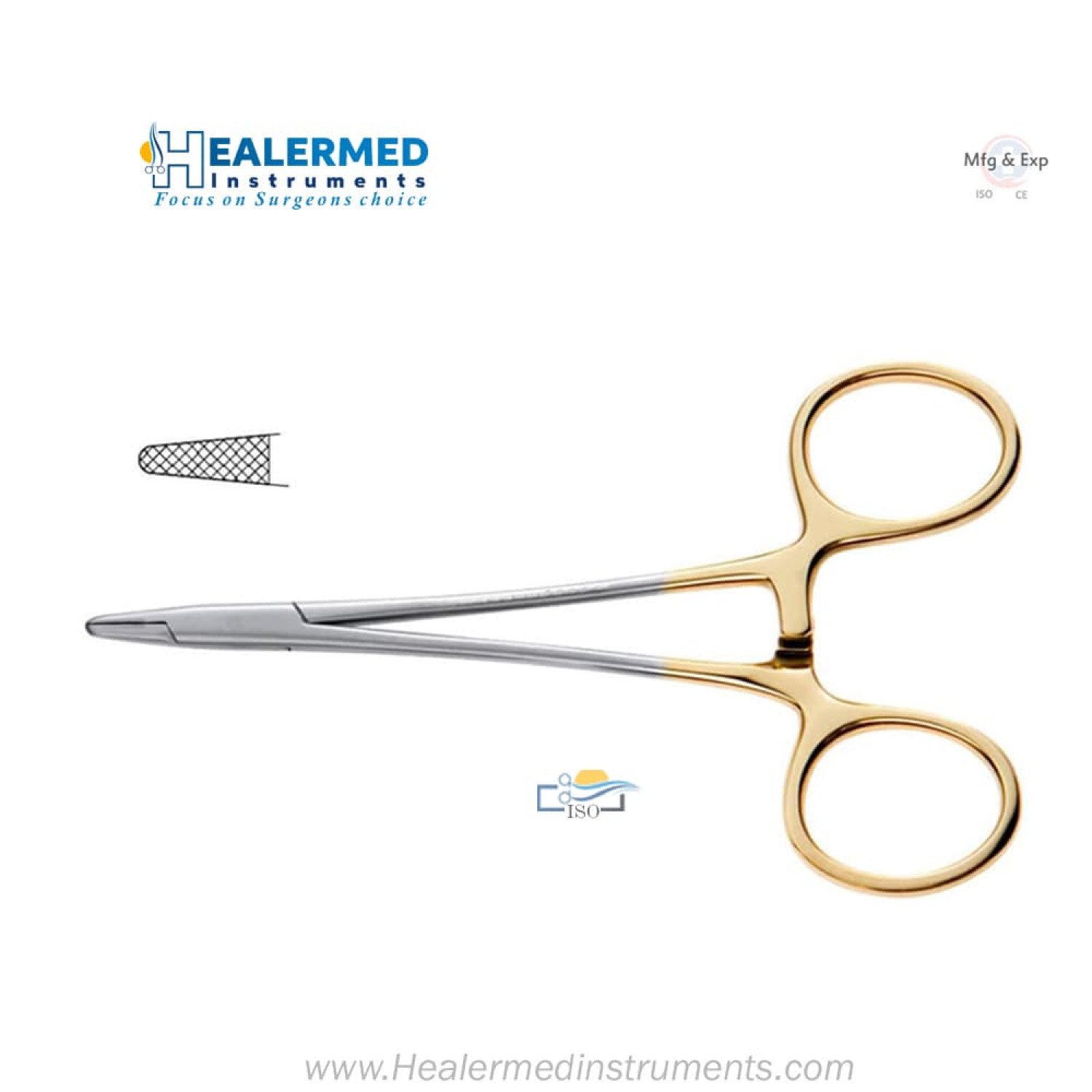 Derf Needle Holder - TC (Tungsten carbide)