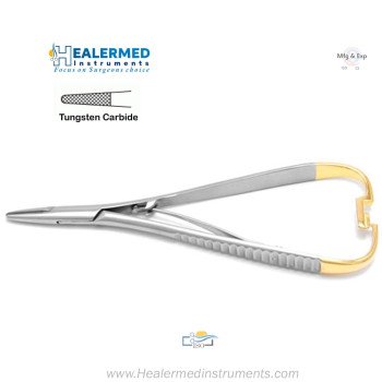 Mathieu Needle Holder - TC (Tungsten carbide)