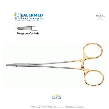 Micro Vascular Needle Holder - TC (Tungsten carbide)