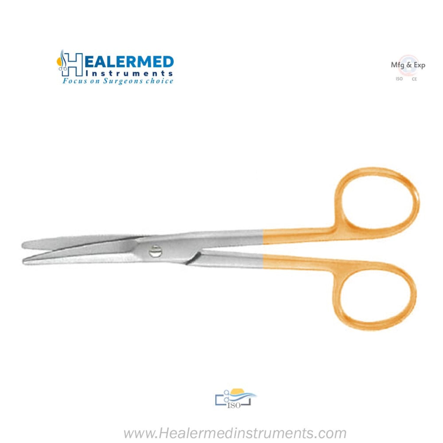 TC (Tungsten carbide) Aufricht Nasal Scissors