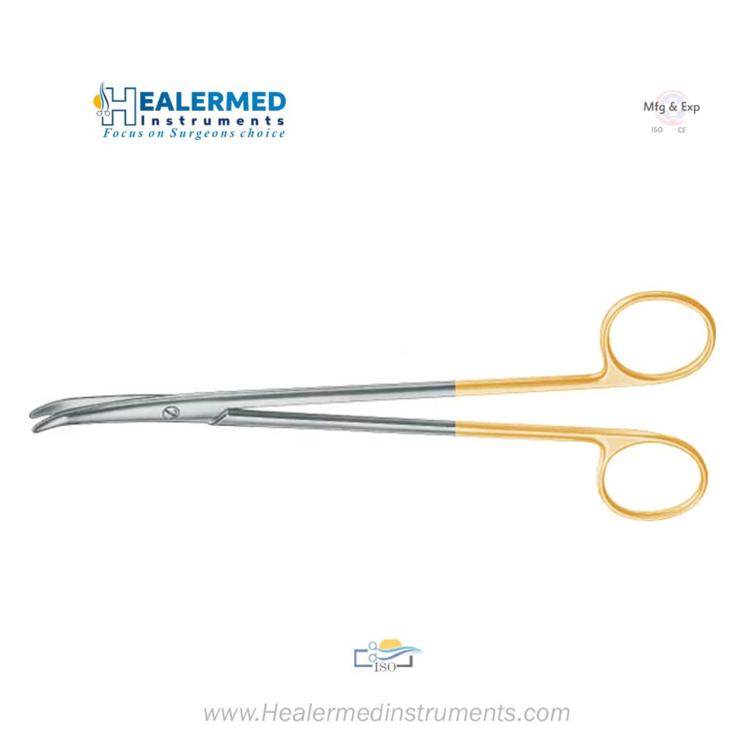 TC (Tungsten carbide) Fomon Dissecting Rhinoplasty Scissors