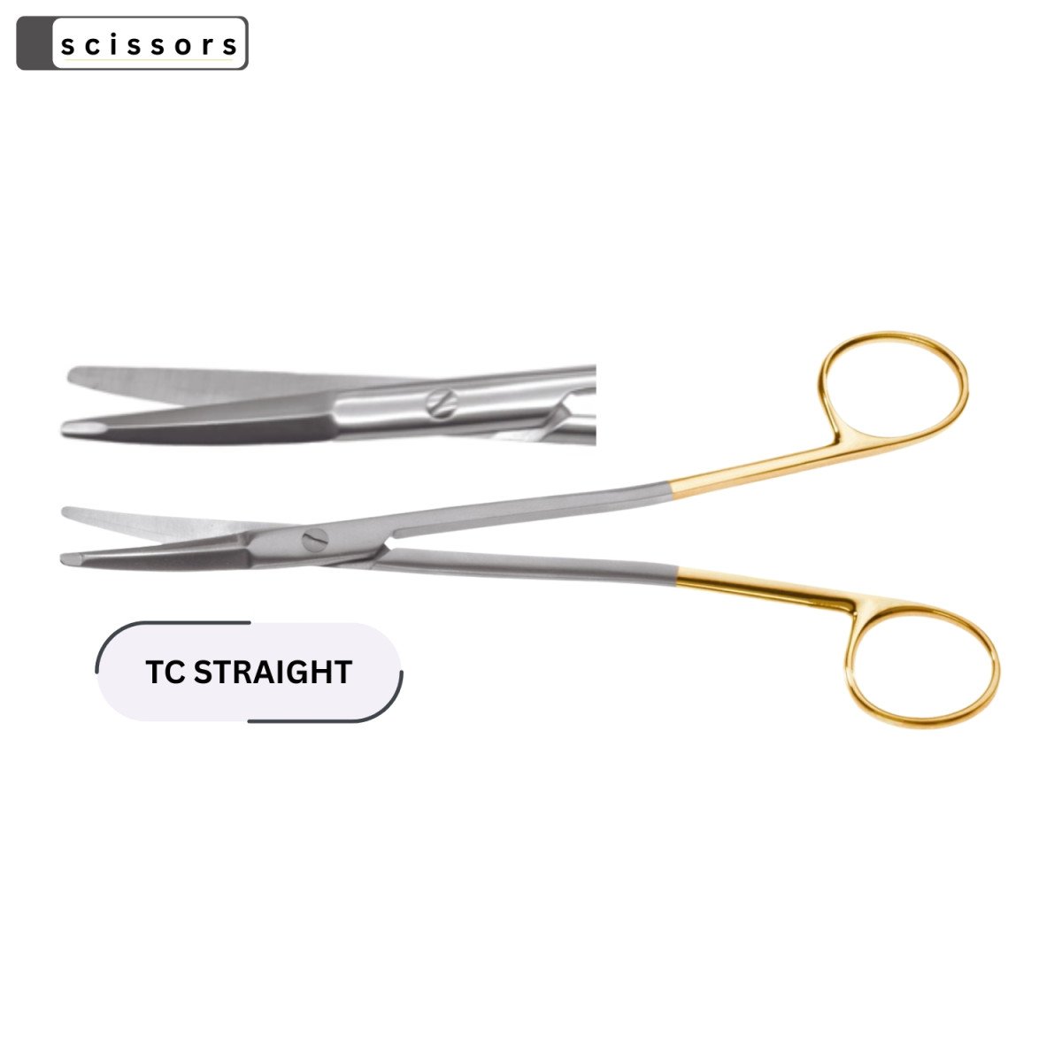 Gorney Freeman Facelift Tungsten Carbide Scissors (TC)