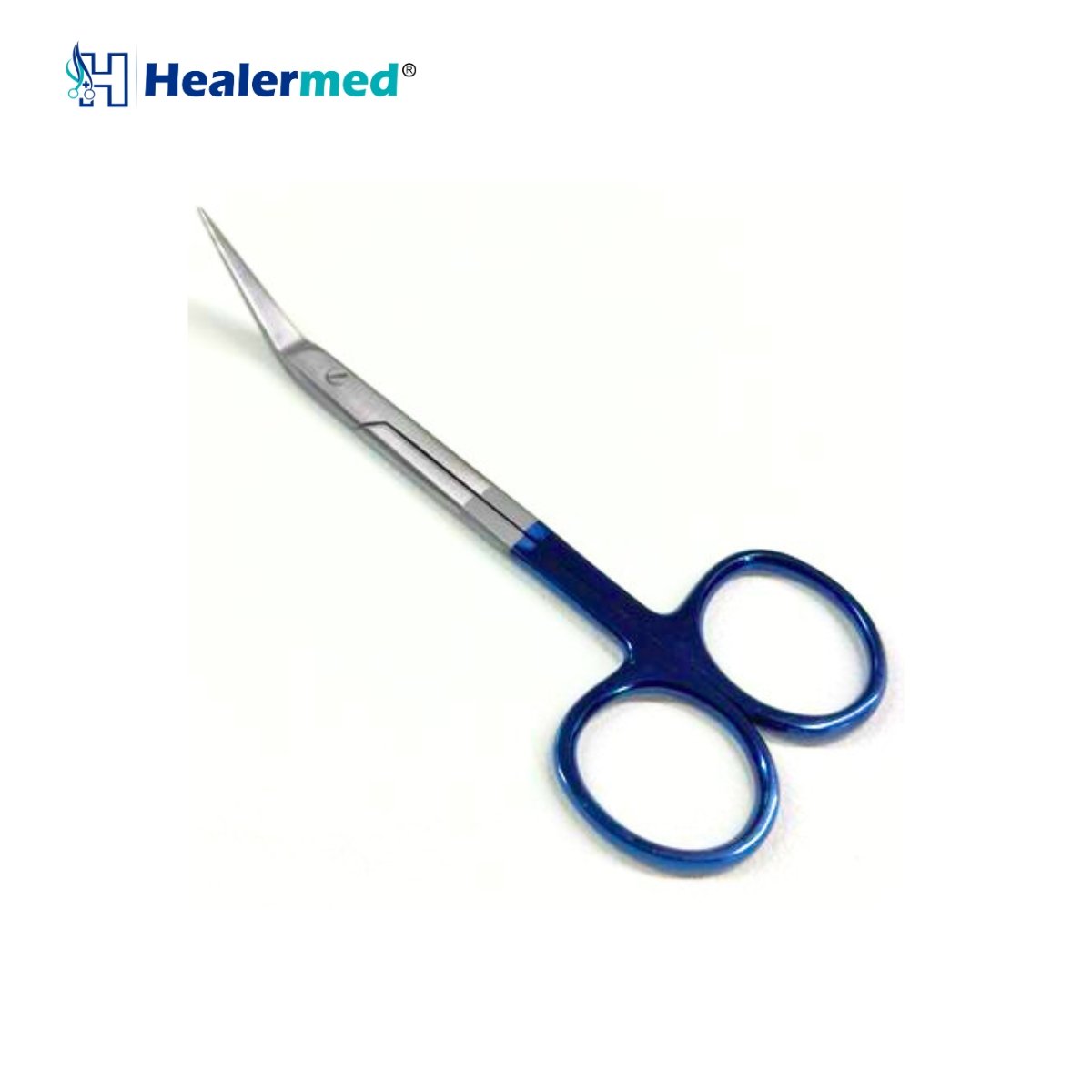 Wilmer Converse Scissors Angled on Flat 10cm – Precision Plastic & ENT Surgical Scissors