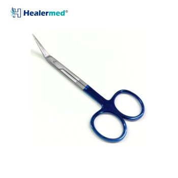 Wilmer Converse Scissors Angled on Flat 10cm – Precision Plastic & ENT Surgical Scissors