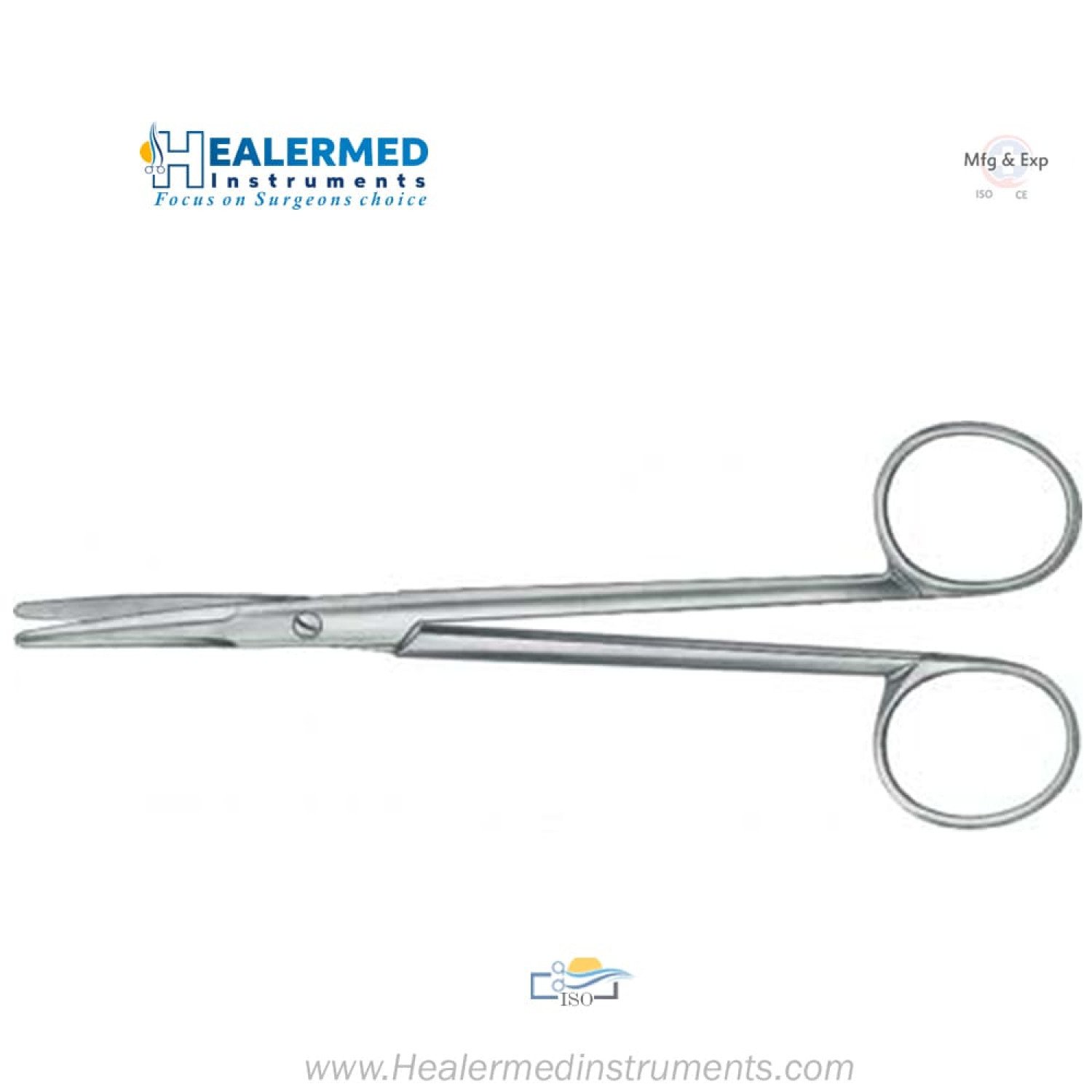 Standard Kahn Dissecting Face lift Scissors