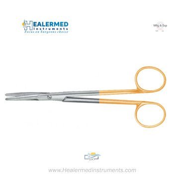 TC (Tungsten carbide) Kahn Dissecting Face lift Scissors