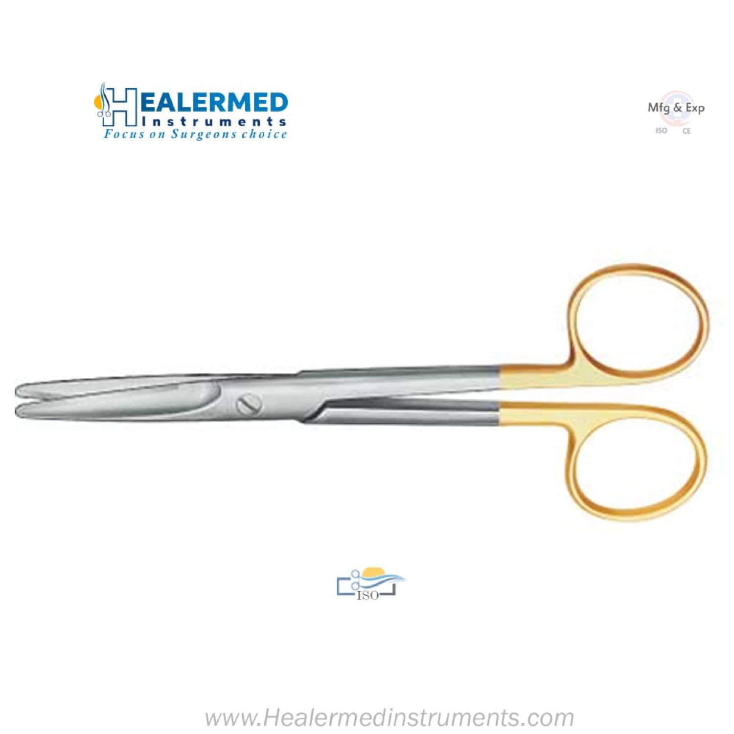 TC (Tungsten carbide) Operating Scissors Blunt Blunt