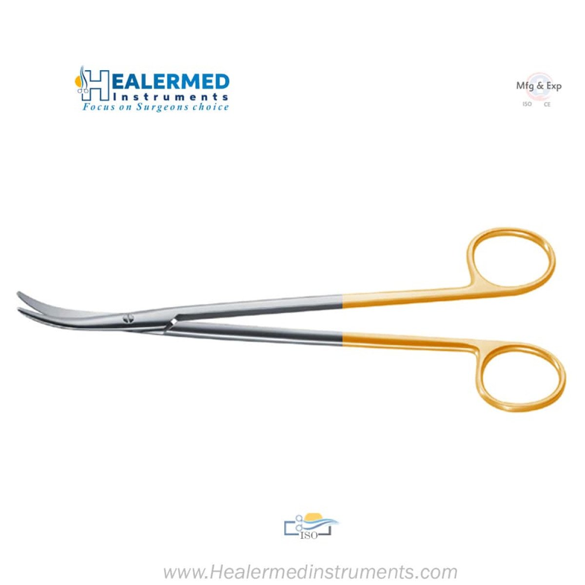 TC (Tungsten carbide) Thorek Feldman Gall Bladder Scissors